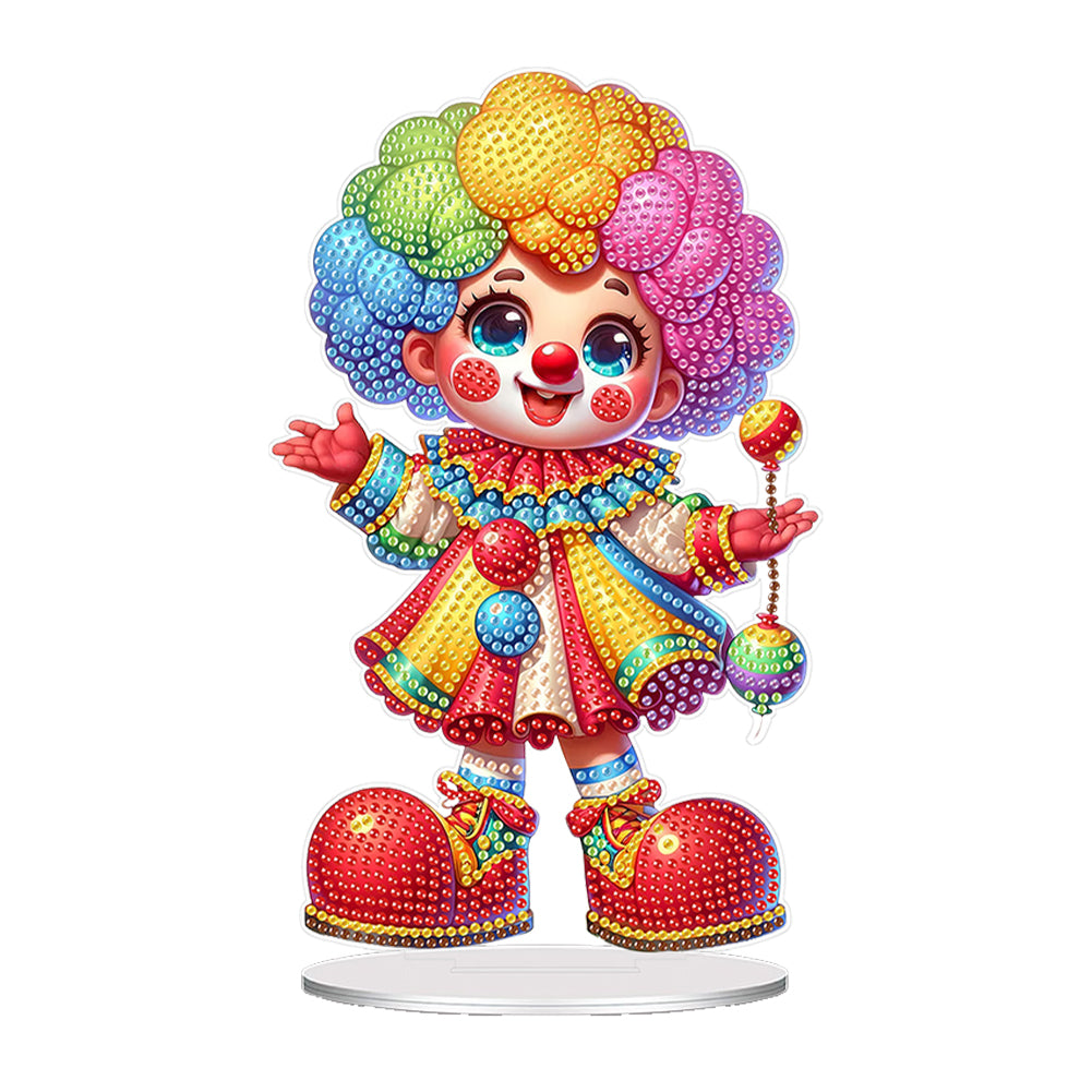 Acrylic Cartoon Desktop Diamond Art Kits 5D DIY Diamond Art Tabletop Decorations