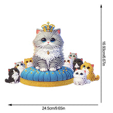 Load image into Gallery viewer, Acrylic Cartoon Desktop Diamond Art Kits 5D DIY Diamond Art Tabletop Decorations
