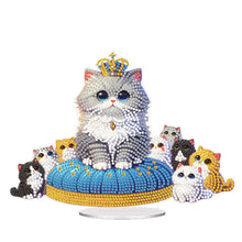 Load image into Gallery viewer, Acrylic Cartoon Desktop Diamond Art Kits 5D DIY Diamond Art Tabletop Decorations
