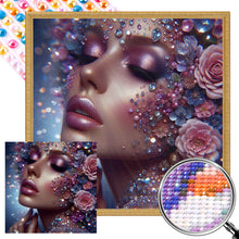 Load image into Gallery viewer, AB Diamond Painting - Full Round - Jewelry woman (45*45CM)
