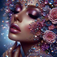 Load image into Gallery viewer, AB Diamond Painting - Full Round - Jewelry woman (45*45CM)
