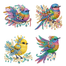 Load image into Gallery viewer, 4Pcs Diamond Painting Brooch Bird Rhinestone Crystal Pins for Wedding Party Gift
