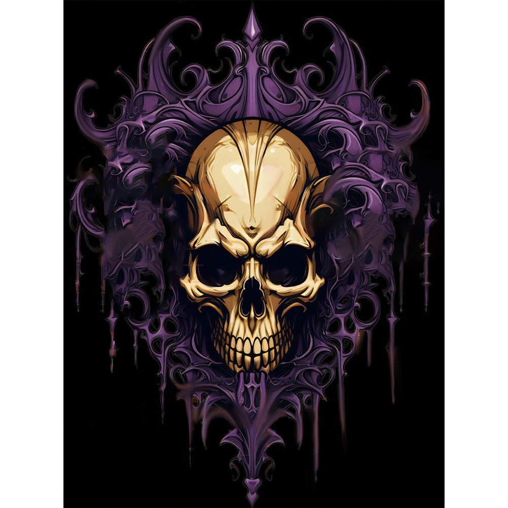 Diamond Painting - Full Round - Skull (30*40CM)
