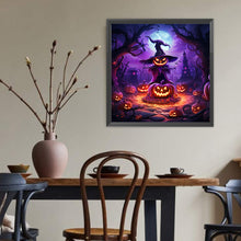 Load image into Gallery viewer, Diamond Painting - Full Round - Halloween pumpkin (40*40CM)
