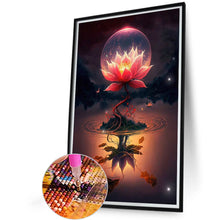 Load image into Gallery viewer, Diamond Painting - Full Round - Dream lotus (40*60CM)
