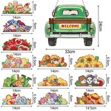 Load image into Gallery viewer, Acrylic Special Shape Diamond Painting Decor Car Car Set for Garden Window Decor
