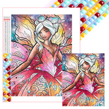 Load image into Gallery viewer, Diamond Painting - Full Square - Flower fairy (40*50CM)
