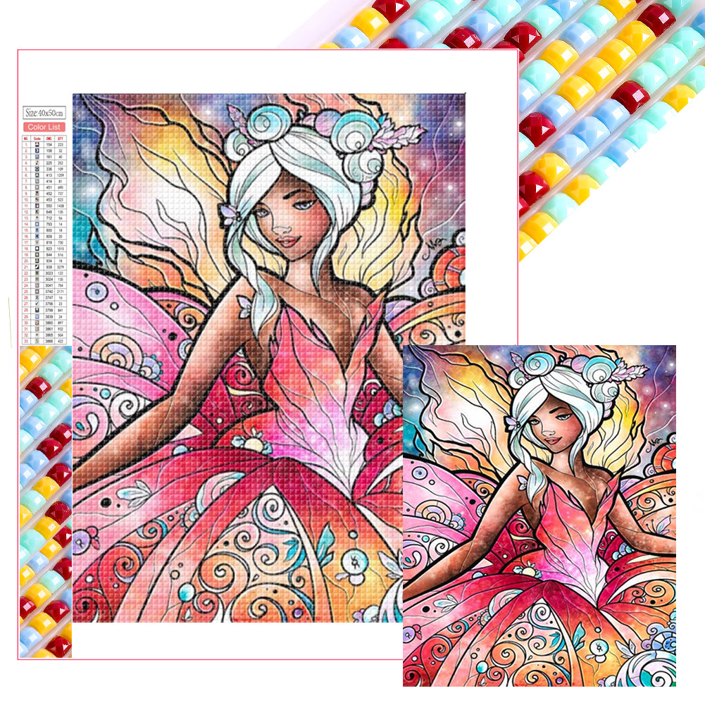 Diamond Painting - Full Square - Flower fairy (40*50CM)