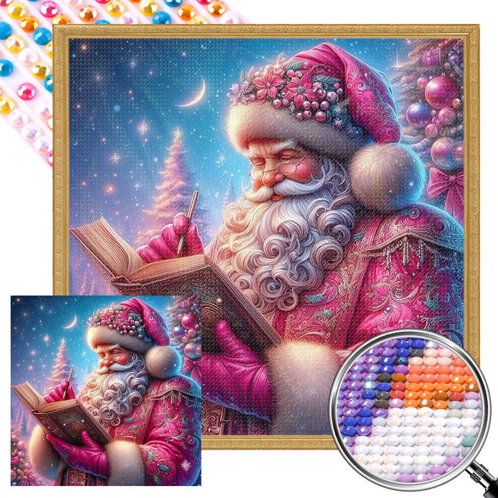 AB Diamond Painting - Full Round - Santa Claus (40*40CM)