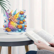Load image into Gallery viewer, Acrylic Special Shaped Halloween Diamond Painting Desktop Decorations for Adults
