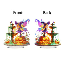 Load image into Gallery viewer, Acrylic Special Shaped Halloween Diamond Painting Desktop Decorations for Adults
