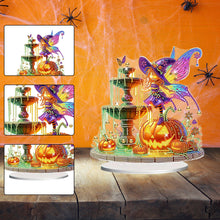 Load image into Gallery viewer, Acrylic Special Shaped Halloween Diamond Painting Desktop Decorations for Adults
