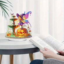 Load image into Gallery viewer, Acrylic Special Shaped Halloween Diamond Painting Desktop Decorations for Adults
