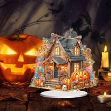Load image into Gallery viewer, Acrylic Special Shaped Halloween Diamond Painting Desktop Decorations for Adults
