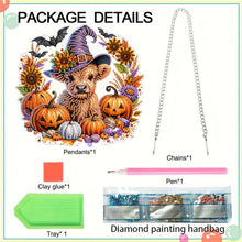 Load image into Gallery viewer, Acrylic Special Shaped Pumpkin Animal 5D DIY Diamond Art Hanging Decorations
