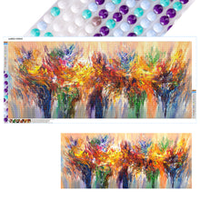 Load image into Gallery viewer, Diamond Painting - Full Round - Abstract oil painting (100*45CM)
