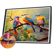 Load image into Gallery viewer, Diamond Painting - Full Square - Three birds (40*30CM)
