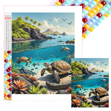 Load image into Gallery viewer, Diamond Painting - Full Square - Sea turtle (30*40CM)
