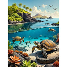 Load image into Gallery viewer, Diamond Painting - Full Square - Sea turtle (30*40CM)
