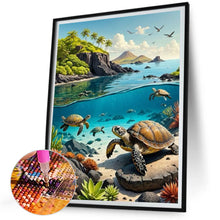 Load image into Gallery viewer, Diamond Painting - Full Square - Sea turtle (30*40CM)
