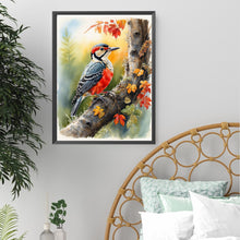 Load image into Gallery viewer, Diamond Painting - Full Square - Woodpecker (30*40CM)
