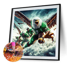 Load image into Gallery viewer, Diamond Painting - Full Round - Rugby eagle (40*40CM)
