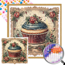 Load image into Gallery viewer, AB Diamond Painting - Full Round - Christmas cake (30*30CM)
