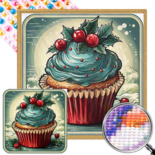 Load image into Gallery viewer, AB Diamond Painting - Full Round - Christmas cake (30*30CM)
