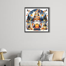 Load image into Gallery viewer, AB Diamond Painting - Full Round - Halloween moon pennant (40*40CM)

