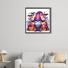 Load image into Gallery viewer, AB Diamond Painting - Full Round - Halloween bat purple (40*40CM)
