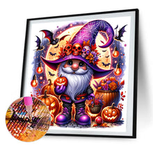 Load image into Gallery viewer, AB Diamond Painting - Full Round - Halloween moon bat (40*40CM)

