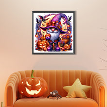 Load image into Gallery viewer, AB Diamond Painting - Full Round - Halloween moon bat (40*40CM)
