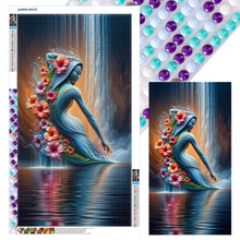 Load image into Gallery viewer, Diamond Painting - Full Round - Flower portrait sculpture (40*70CM)
