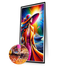Load image into Gallery viewer, Diamond Painting - Full Round - Elegant woman (40*70CM)
