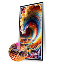 Load image into Gallery viewer, Diamond Painting - Full Round - Rainbow waves (40*70CM)
