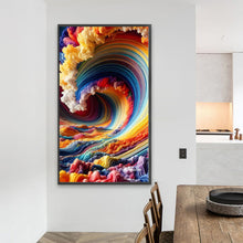 Load image into Gallery viewer, Diamond Painting - Full Round - Rainbow waves (40*70CM)
