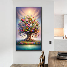 Load image into Gallery viewer, Diamond Painting - Full Round - Flower tree of life (40*70CM)
