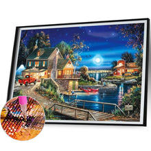 Load image into Gallery viewer, Diamond Painting - Full Square - Seaside cottage (40*30CM)
