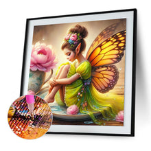 Load image into Gallery viewer, Diamond Painting - Full Round - Teacup fairy (30*30CM)
