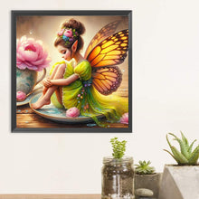 Load image into Gallery viewer, Diamond Painting - Full Round - Teacup fairy (30*30CM)
