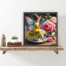 Load image into Gallery viewer, Diamond Painting - Full Round - Teacup fairy (30*30CM)
