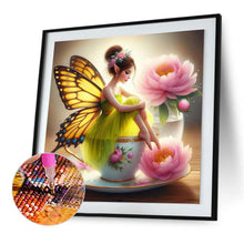 Load image into Gallery viewer, Diamond Painting - Full Round - Teacup fairy (30*30CM)
