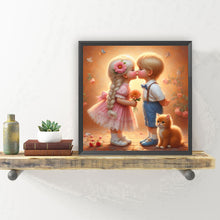 Load image into Gallery viewer, Diamond Painting - Full Round - Optimistic girl (30*30CM)
