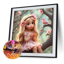 Load image into Gallery viewer, Diamond Painting - Full Round - Optimistic girl (30*30CM)
