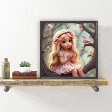 Load image into Gallery viewer, Diamond Painting - Full Round - Optimistic girl (30*30CM)

