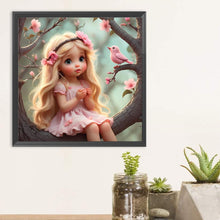 Load image into Gallery viewer, Diamond Painting - Full Round - Optimistic girl (30*30CM)

