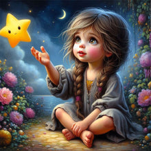 Load image into Gallery viewer, Diamond Painting - Full Round - Optimistic girl (30*30CM)
