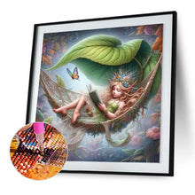 Load image into Gallery viewer, Diamond Painting - Full Round - Optimistic girl (30*30CM)
