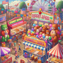 Load image into Gallery viewer, Diamond Painting - Full Round - Amusement park toy dolls (40*40CM)
