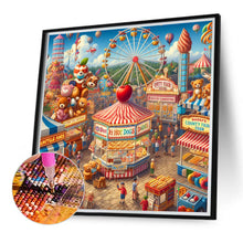 Load image into Gallery viewer, Diamond Painting - Full Round - Happy amusement park (40*40CM)
